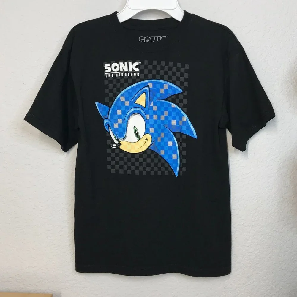 Sonic the Hedgehog Graphic T-Shirt Kids | Black | Medium